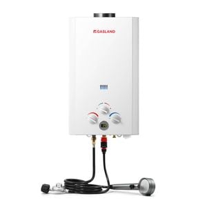 GASLAND 10L Tankless Gas Water Heater On-Demand Water System Outdoor Shower