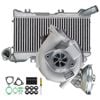 Upgrade Billet Turbo Charger With 48mm Intercooler For Toyota LandCruiser 78 Series VDJ78R 1VD-FTV V8 4.5L