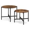Costway 55 & 65cm Coffee Table Set