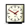 Newgate Amp Mantel Clock Black With Red Hands