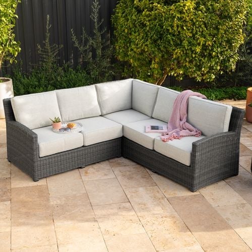 Mimosa Savannah Wicker Corner Sofa Bunnings Australia