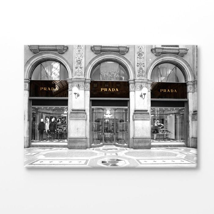 Amazing Luxury Fashion Store Print 100% Australian Made 120x90cm (Stretched Canvas)