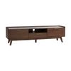 Modern Furniture BREDA Entertainment TV Unit 180cm - Walnut