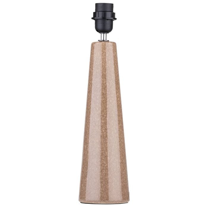 Verve Design Caria Ceramic Lamp Base - Brown