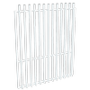 ProtectorAl 1201-1500W x 1800H Pearl White Aluminium Radiator Garden Gate