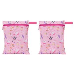2PK Splosh Out & About Ballet Waterproof Kids/Children Wet Bag 40x30cm Pink