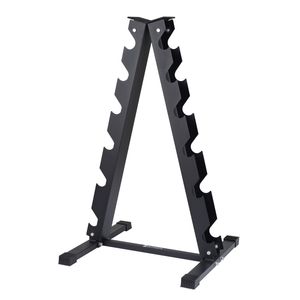 Ultimate 582 x 503 x 938mm Black 6 Pair Dumbbell Rack