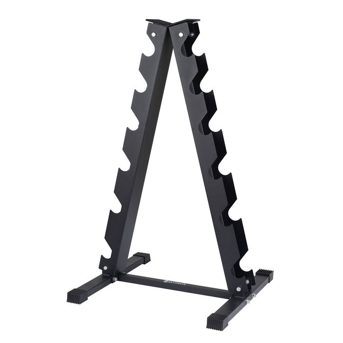 Ultimate 582 x 503 x 938mm Black 6 Pair Dumbbell Rack