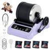 Advwin Rock Tumbler Kit with 9 Speed & 9-Day Timer Purple