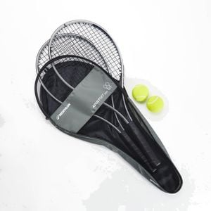 Decathlon - Duo Adult Essential Tennis Set - 2 Rackets + 2 Balls + 1 Bag - One Size