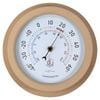 NeXtime Lily Outdoor Thermometer 22cm Brown