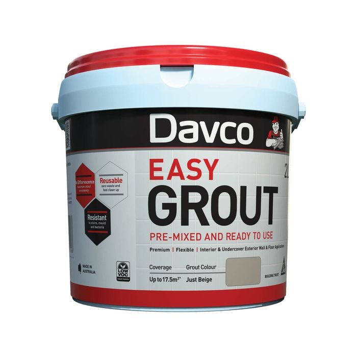 Davco 2L Just Beige Ready To Use Easy Grout