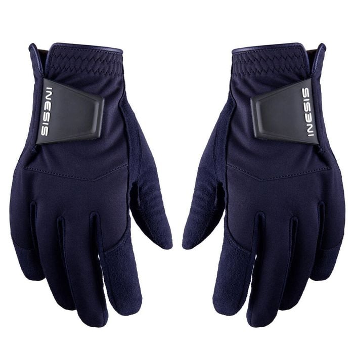 Women's golf pair of RW gloves - Navy Blue - S