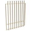 ProtectorAl 800 - 1200 x 1500mm Primrose Aluminium Batten Pool Gate