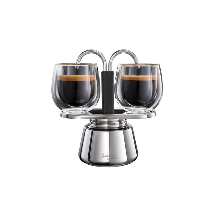 Barista Brillante Double Espresso Coffee Maker 8.1x16cm Baccarat