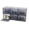 Joseph Joseph ShoeCase Premium Shoe Storage Box With Slide-Out Shoe Tray - Set of 6