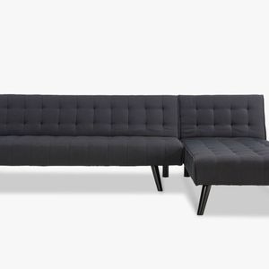 Boston Sofa Bed Chaise - Black
