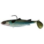 Chasebaits Lures Poddy Mullet 125mm Active Side Fins Fishing Lure - Fresh Mullet