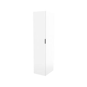 Lugna 2048 x 450 x 580mm White Double Hanging 1 Shelf Left Hand Door Cabinet