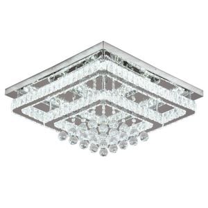 Eli & Co. Lighting Mira 80W Tri-Colour Dimmable Crystal Chandelier Ceiling Light