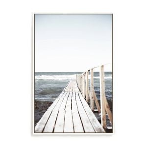 Artey | Shelby - Framed Canvas - White Frame - 110 x 165cm