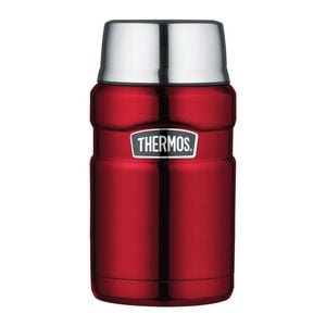 Stainless King Stainless Steel Vacuum Insulated Food Jar 710ml Red Thermos