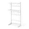 Artiss Over Toilet Storage Washing Machine Rack Laundry Shelf 2 Tier Organiser White