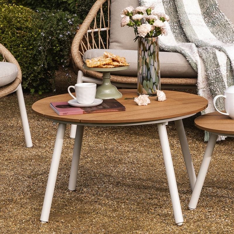 43cm Soller Steel Coffee Table