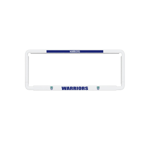 1x OFFICIAL NRL New Zealand Warriors Car Number Plate Frame Cover Surround