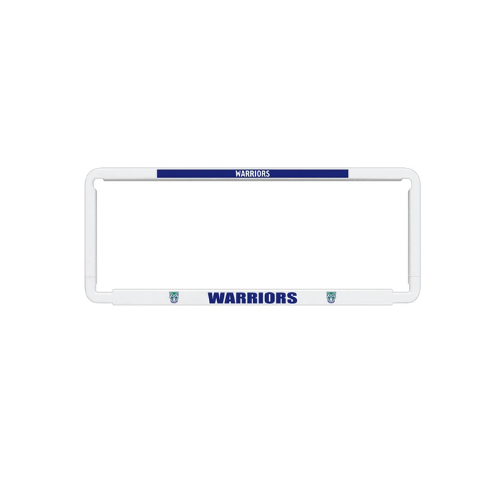 1x OFFICIAL NRL New Zealand Warriors Car Number Plate Frame Cover Surround