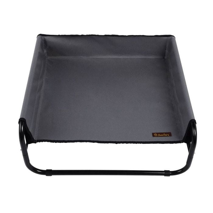 Charlie's  Pet High Walled Outdoor Trampoline Dog Bed Medium  85x85x33cm  Charlies