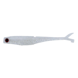 Daiwa BaitJunkie 2.95" Flick Soft Plastic Fishing Lure Whitebait