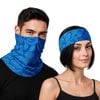 Seamless Tube Bandana Head Scarf Face Cover Mask Pattern Mask Neck Gaiter - Royal Blue - Royal Blue | Bandana | Men