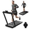 Costway 2in1 Electric Treadmill Folding Incline Running Machine W/led Display&bluetooth Speaker Home Black