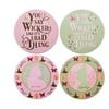 4pc Maxwell & Williams Ceramic Coasters Set Serveware Say Wicked 10cm
