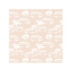 Kombi Vagabonding in Pink 2.85m x 2.4m Small Wallpaper Mural