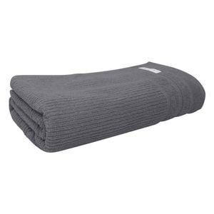 Bas Phillips Cairo Ribbed Towel Collection Cotton Bath Sheet 160cm Graphite