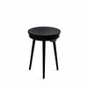 P&P Black Bluetooth Speaker End Table With LED Light And 360° Full Sound