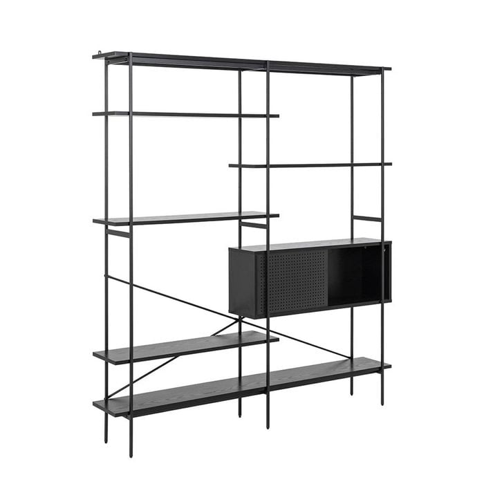 Modern Furniture KREMAN Display Unit 188x172cm - Black