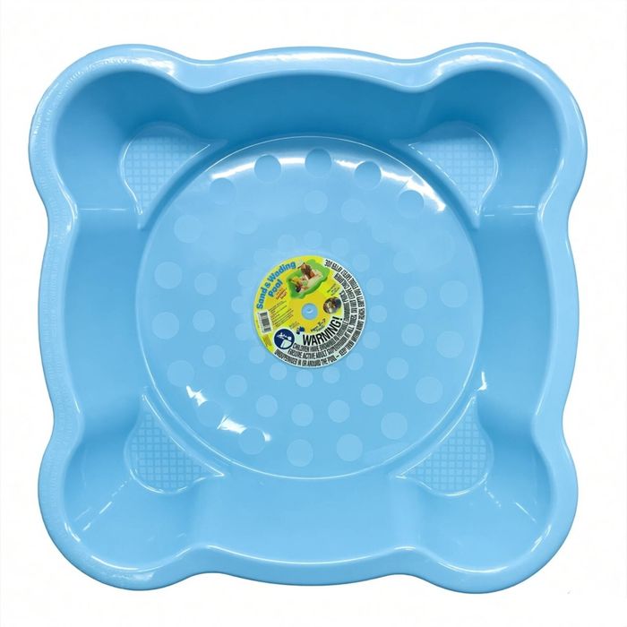 Fountain Products 880 x 880 x 220mm Pastel Blue Deluxe Sandpit
