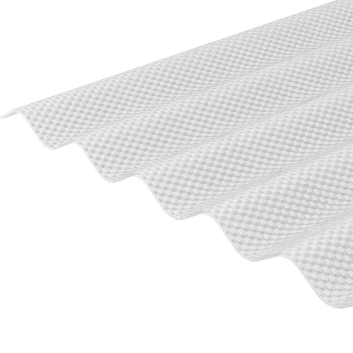 Suntuf 1800 x 860 x 18mm Solar Ice Beehive Polycarbonate Roofing