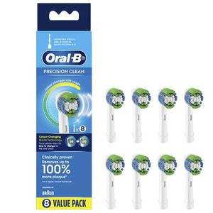 Oral-B Precision Clean Replacement Heads (8 Pack)