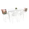 Palma 7pc Bar Setting - White