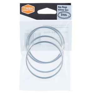 Taskmaster 63mm Key Ring - 4 Pack
