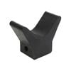 Sunrise 3" Rubber V Block 12mm Bore 62mm Base Black - Vbr3