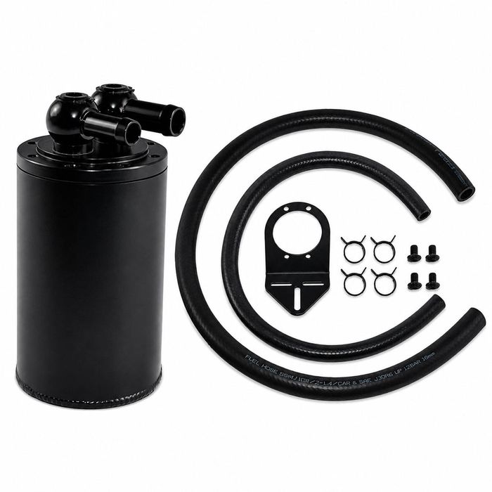 Patrol ZD30 Oil Catch Can - Turbo4x4 Billet Catch Can Kit for Nissan GU ZD30 3.0L