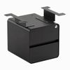 Desky Minimal Under Desk Cabinet Black Frame