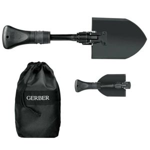 Gerber Gorge Lightweight Folding Shovel With Bag Outdoor Hammer