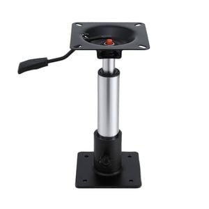 Seamanship Boat Seat Pedestal 34–46cm Adjustable Gas Lift 360 Degrees Swivel