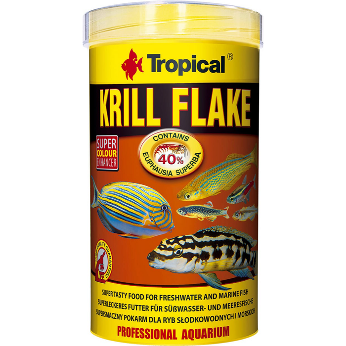 Tropical Fish Food Krill Flakes 500ml